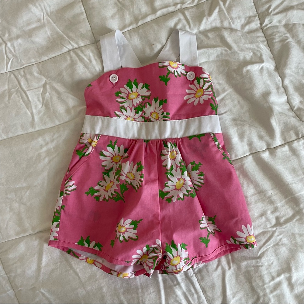 TBBC floral romper 18/24